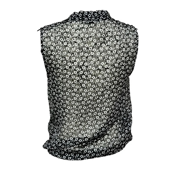 Ann Taylor Sheer Blouse - Picture 2 of 4